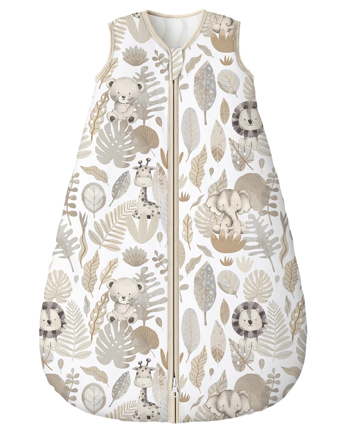 Yoofoss Baby Wearable Sleep Sack with 2-Way Zipper, Cotton Blanket