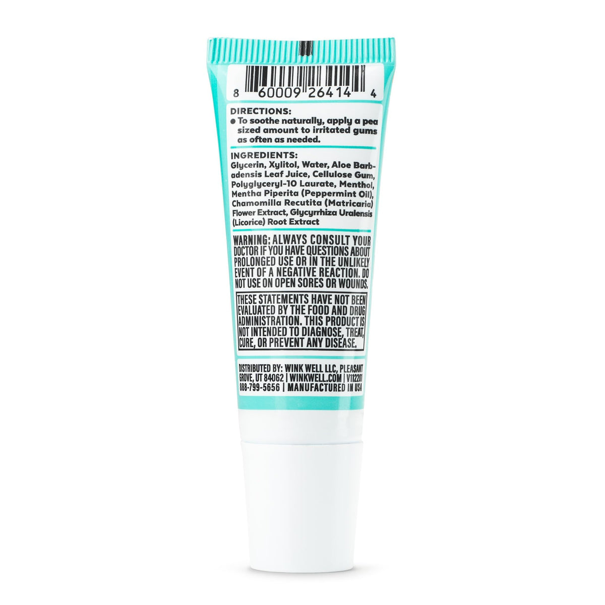 Wink Well Natural Baby Teething Relief Gel 4-Pack