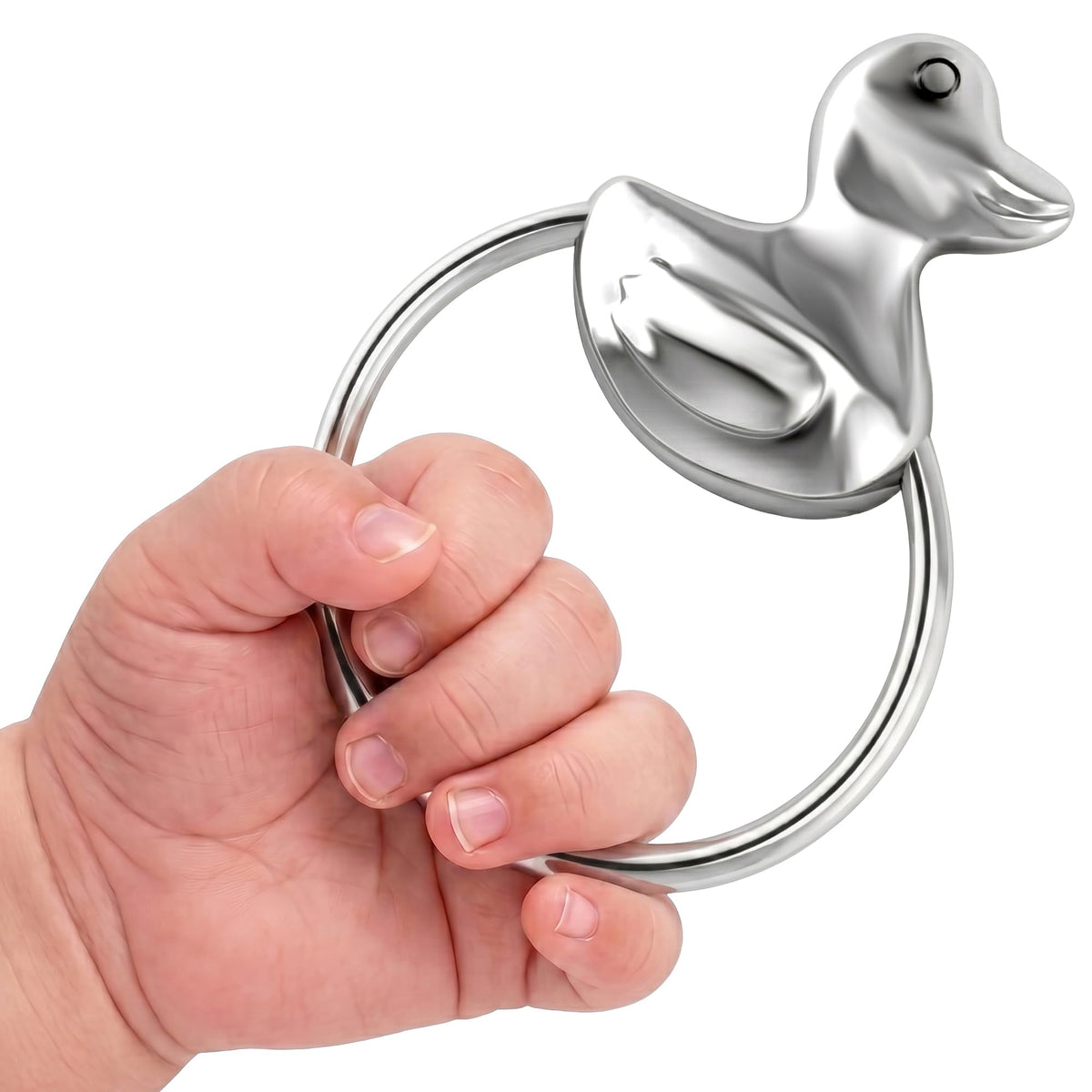 Krysaliis 925 Sterling Silver Teether Rattle
