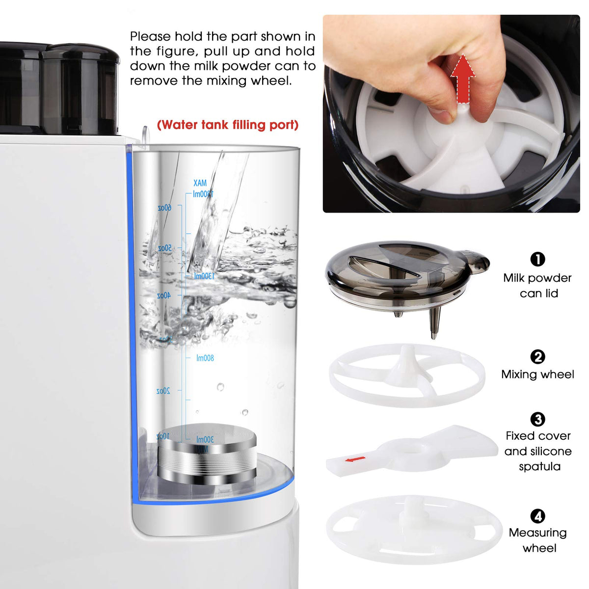 BabyEXO Automatic Formula Dispenser, Mixer & Bottle Warmer