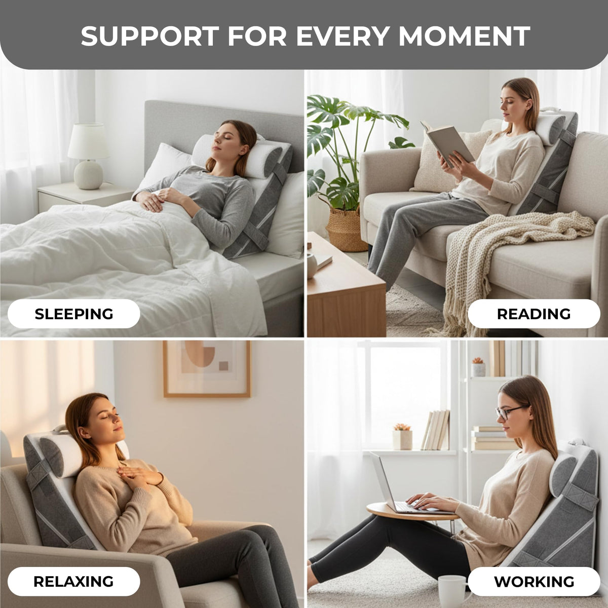 Orthodic 4-in-1 Pregnancy Pillow Set