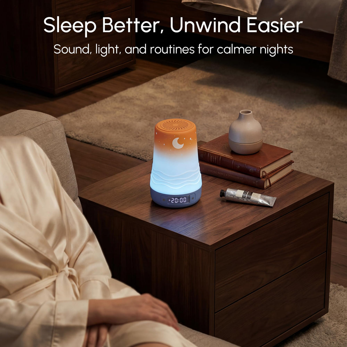 Mewaii White Noise Sound Machine, Newborn Baby Girl Gifts, 100 Sounds