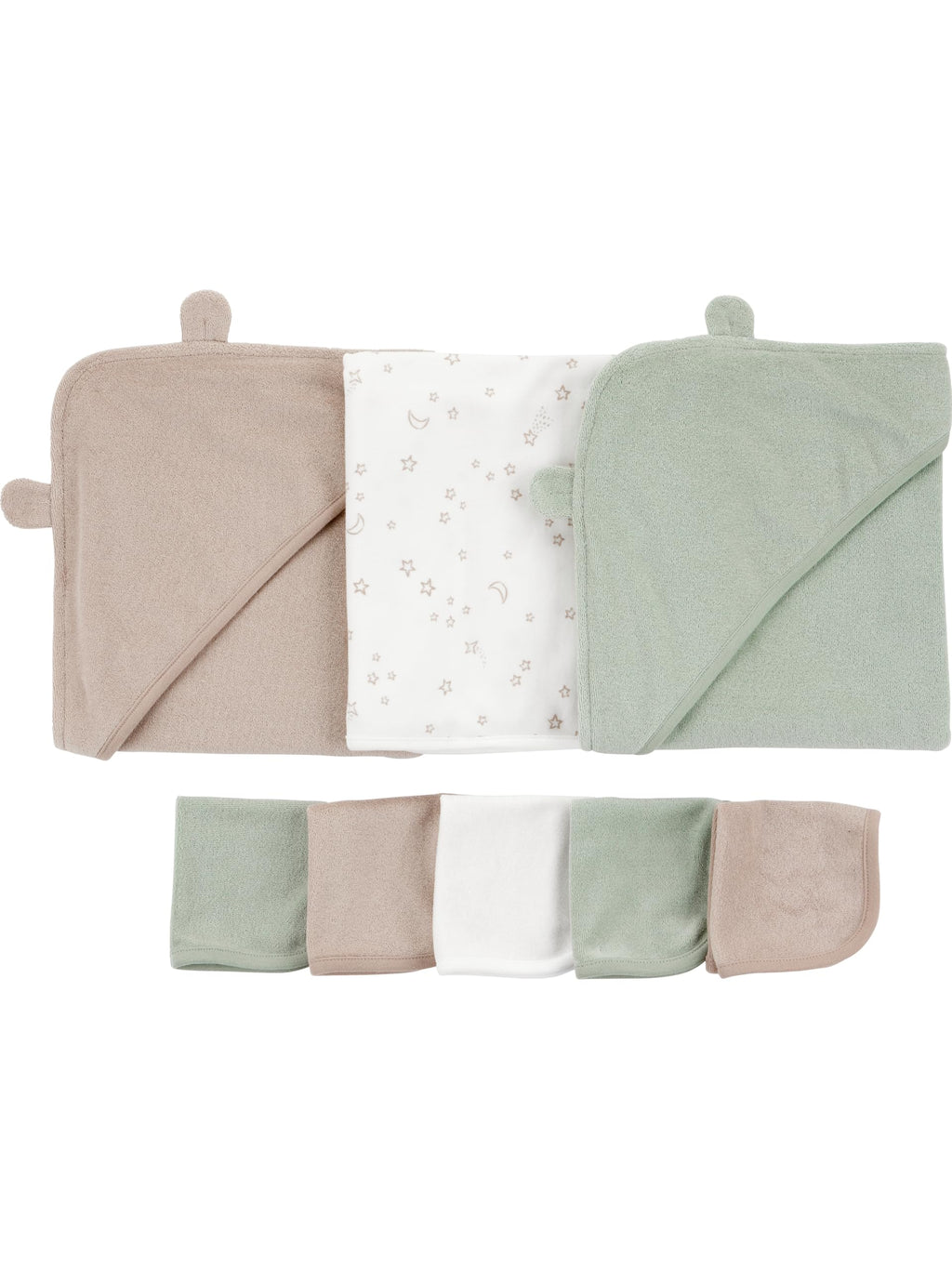 Simple Joys by Carter’s Baby Towel & Washcloth Set, 8-Piece Collection