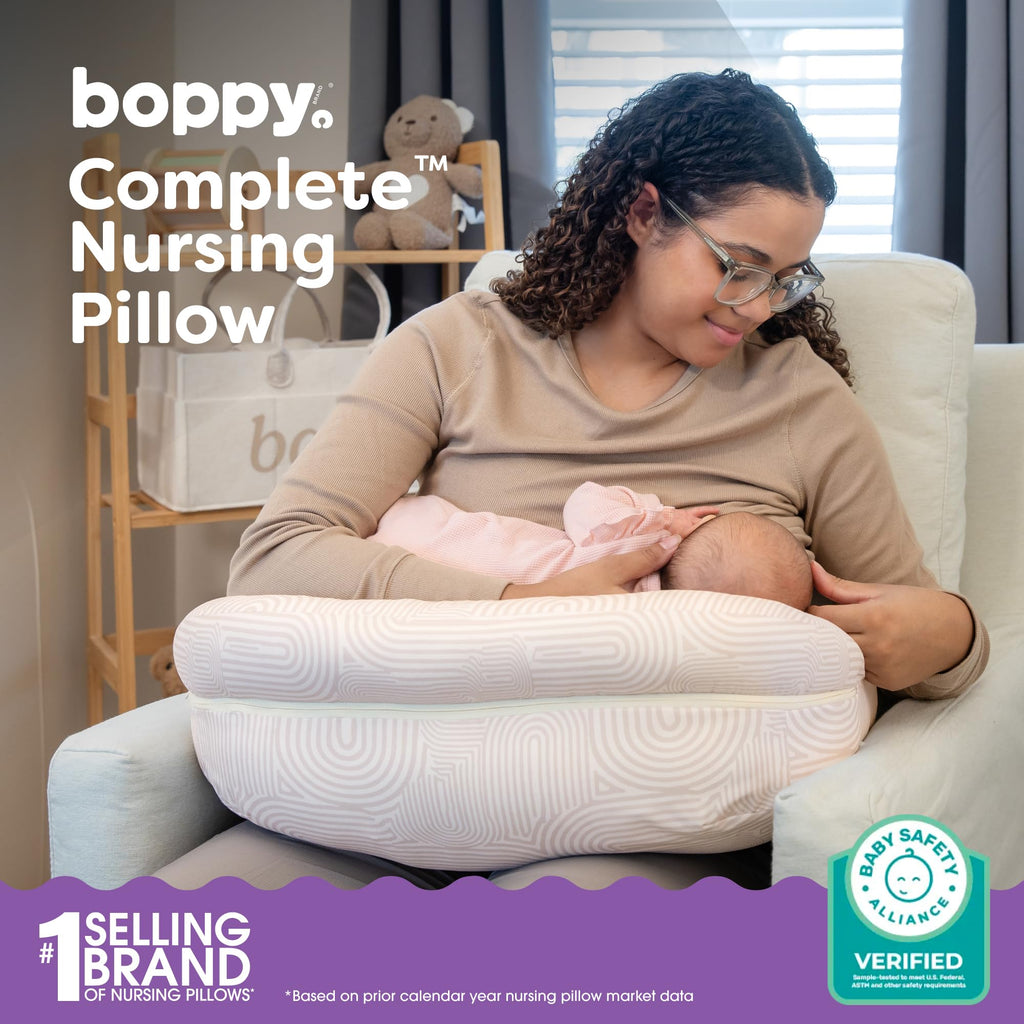 Boppy Complete Ergonomic Nursing & Bottle Feeding Pillow