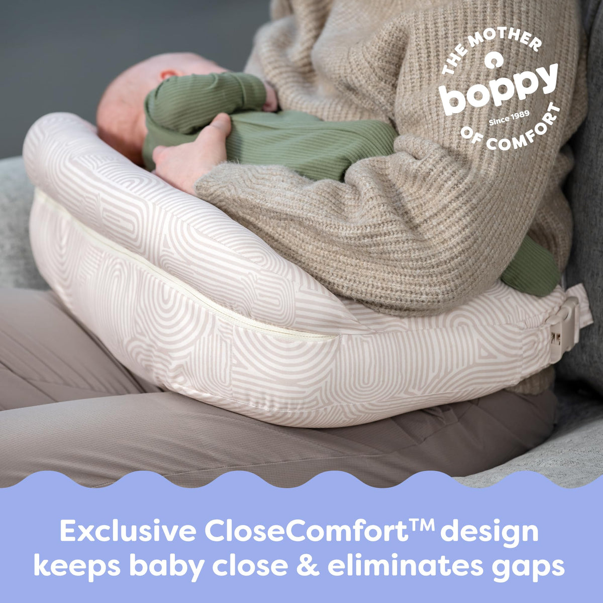 Boppy Complete Ergonomic Nursing & Bottle Feeding Pillow
