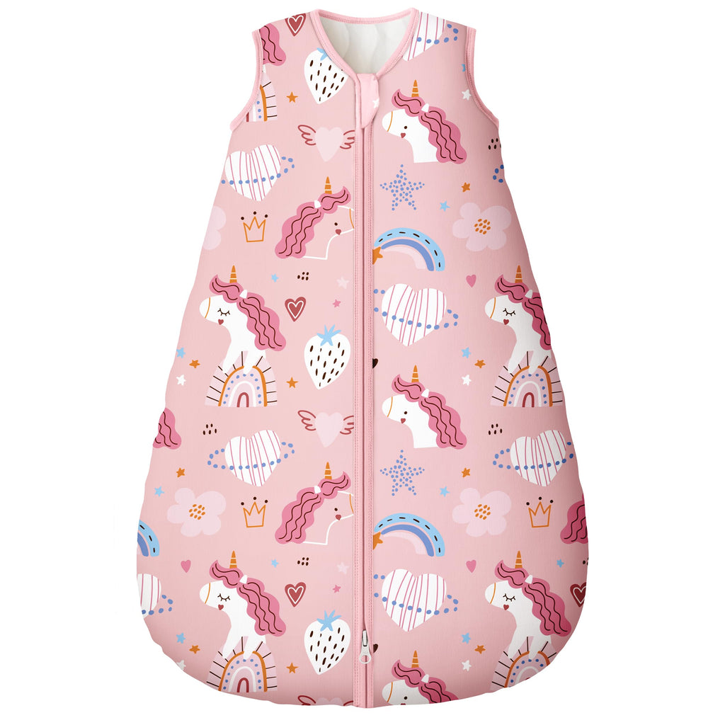 Yoofoss Baby Wearable Sleep Sack with 2-Way Zipper, Cotton Blanket