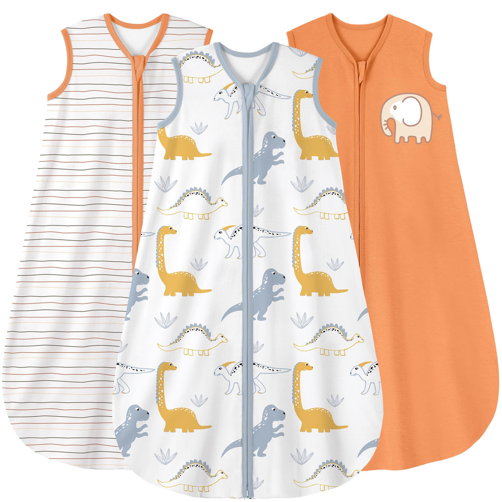Yoofoss Baby Wearable Sleep Sack with 2-Way Zipper, Cotton Blanket