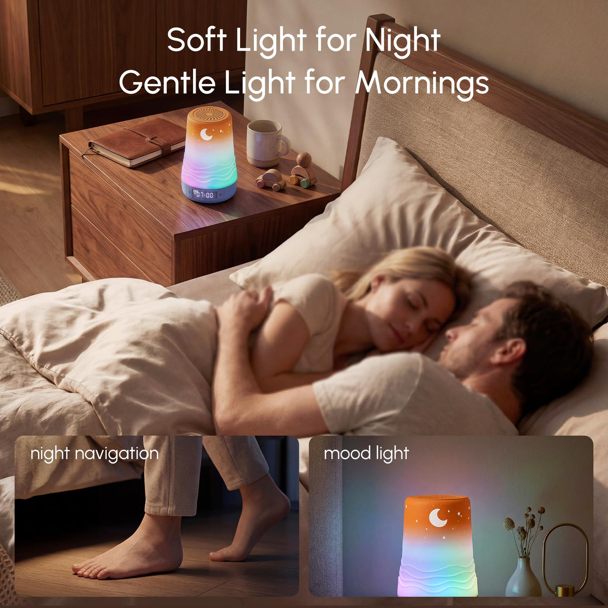 Mewaii White Noise Sound Machine, Newborn Baby Girl Gifts, 100 Sounds