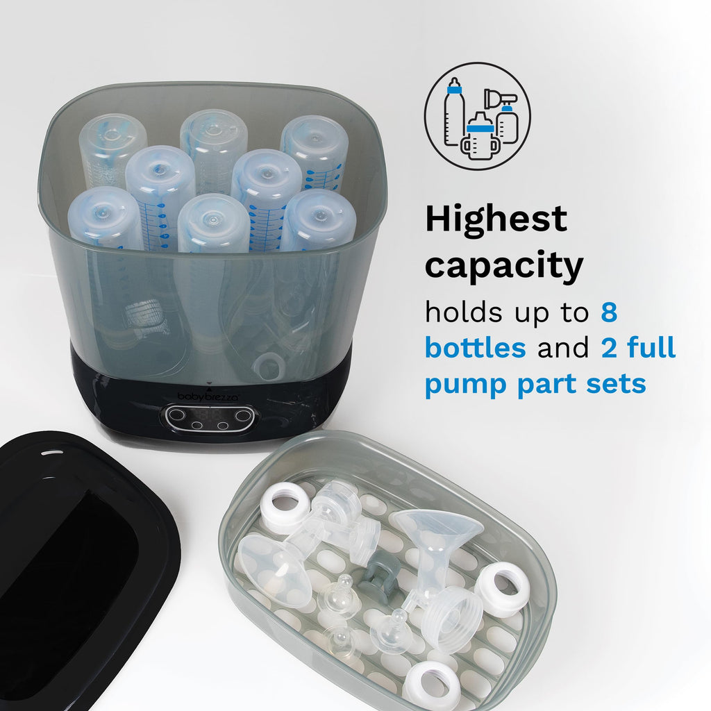 Baby Brezza SuperQuick 8-Bottle Sterilizer & Dryer