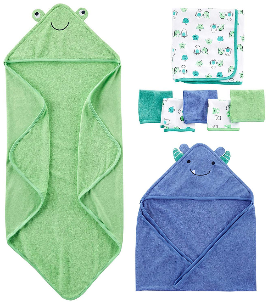 Simple Joys by Carter’s Baby Towel & Washcloth Set, 8-Piece Collection