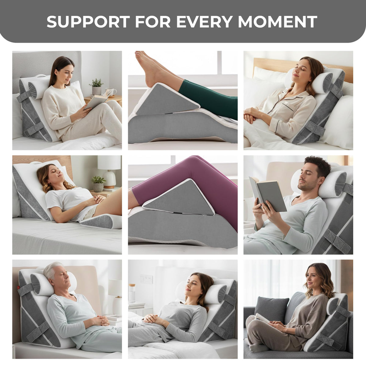 Orthodic 4-in-1 Pregnancy Pillow Set