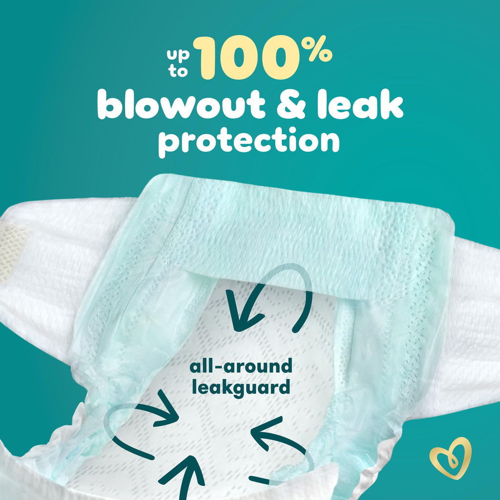 Pampers Swaddlers Disposable Baby Diapers, Gentle Newborn Diaper Care