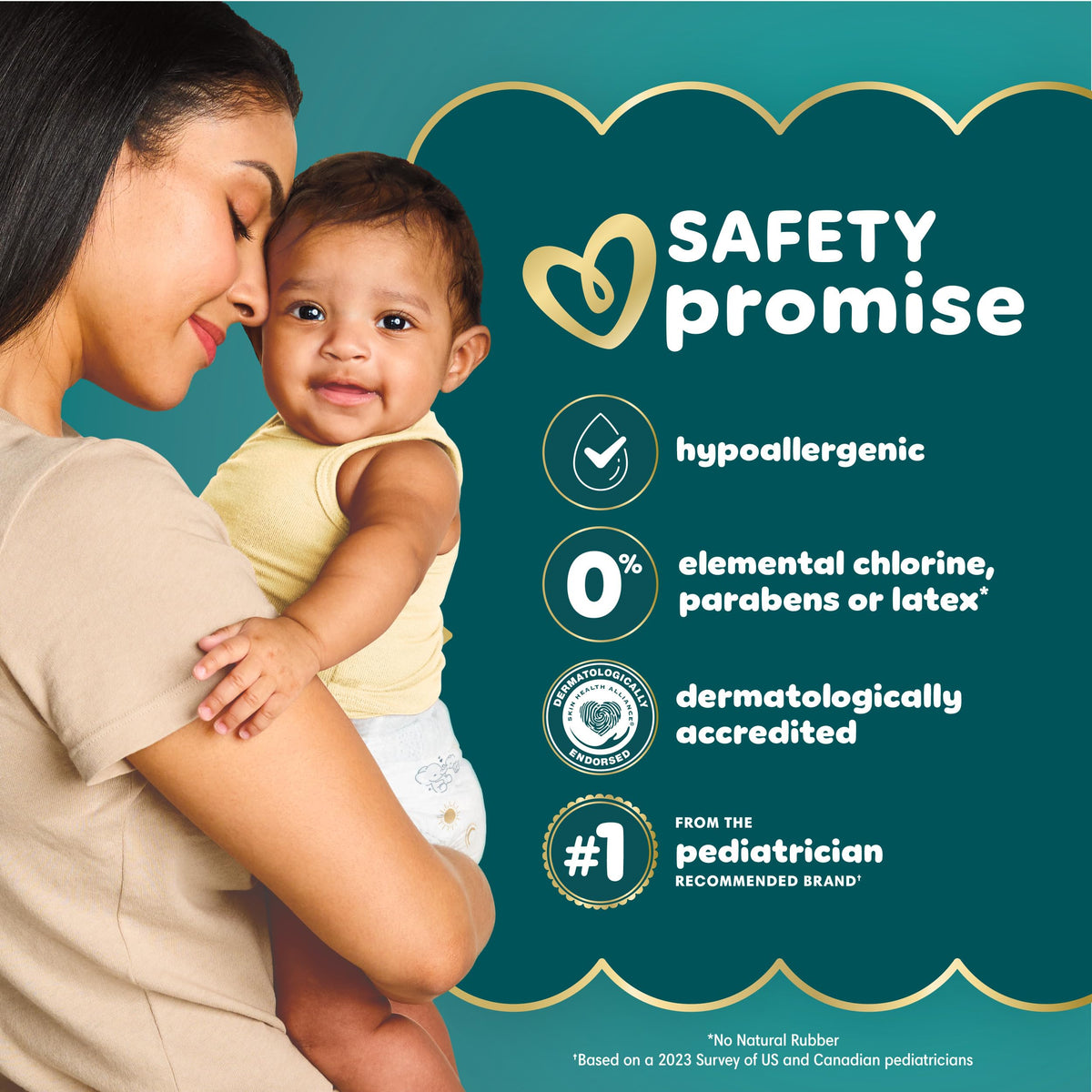 Pampers Swaddlers Disposable Baby Diapers, Gentle Newborn Diaper Care