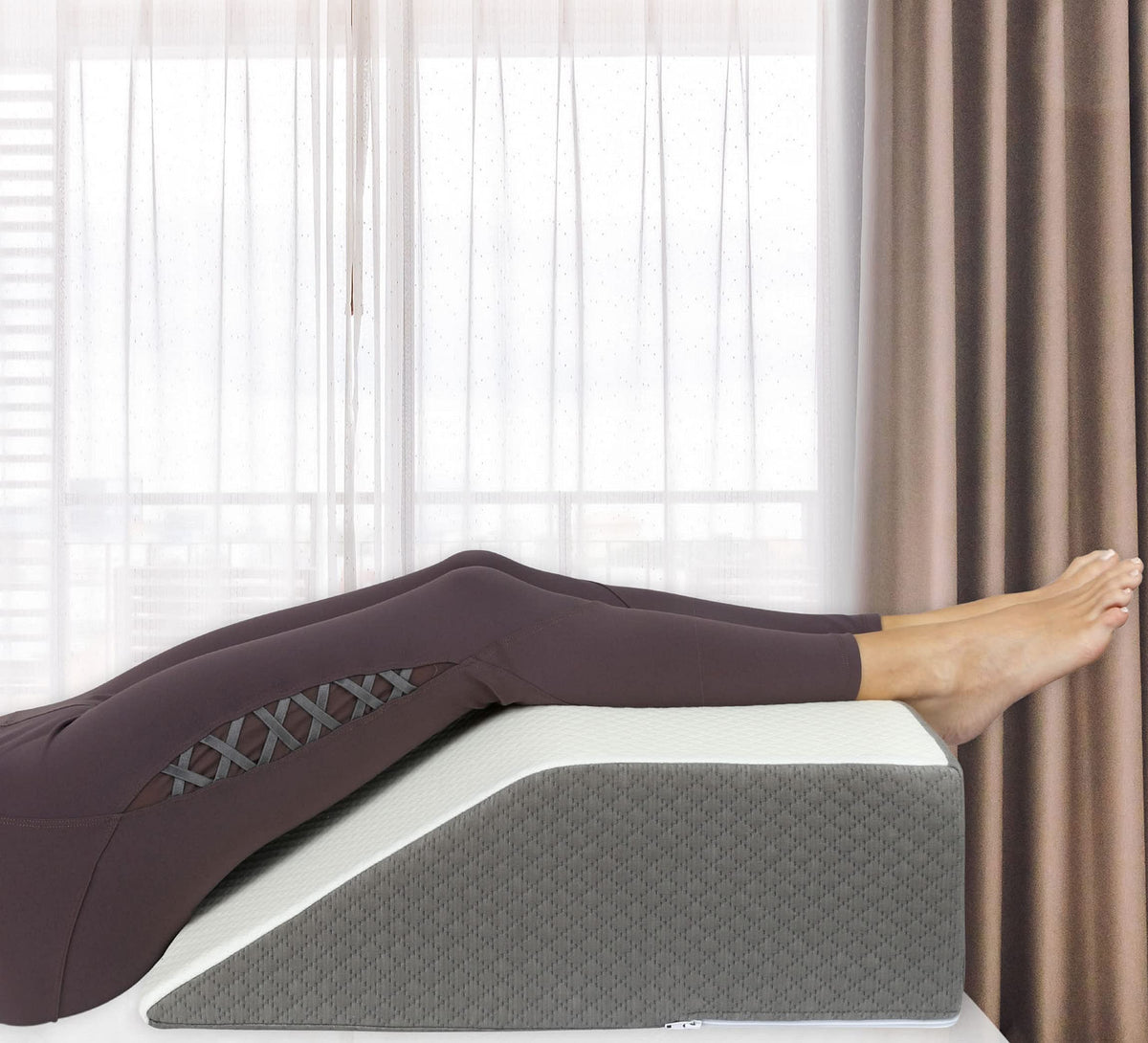 Kolbs Bed Wedge Pillow for Sleep Apnea, Reflux & Back Pain