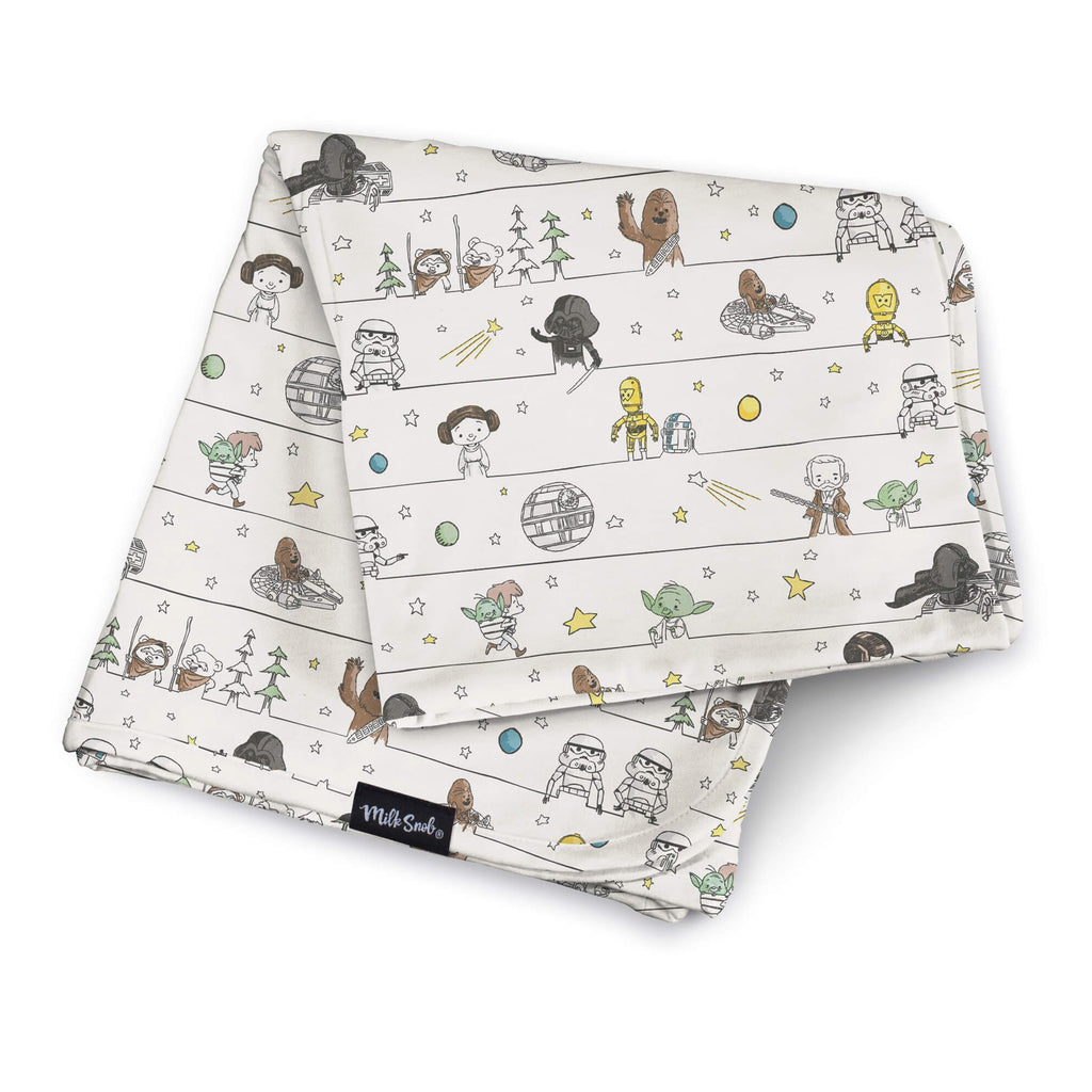 Milk Snob Disney Baby Swaddle Receiving Blanket for Newborns