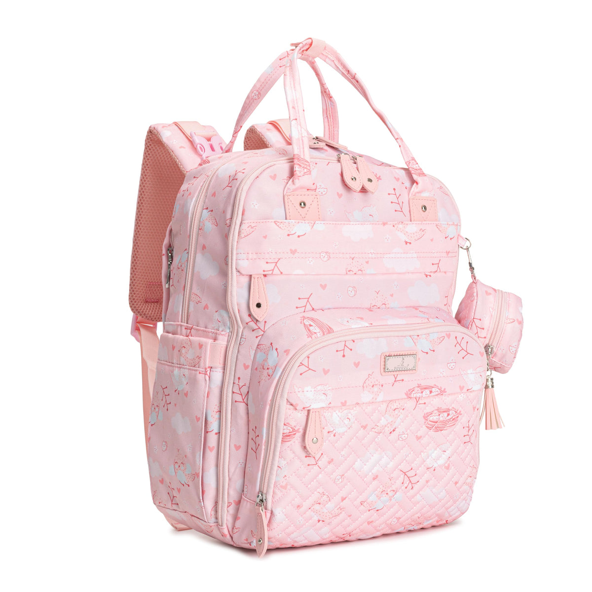 BabbleRoo Diaper Bag Backpack, Waterproof Multifunctional Baby Travel Bag