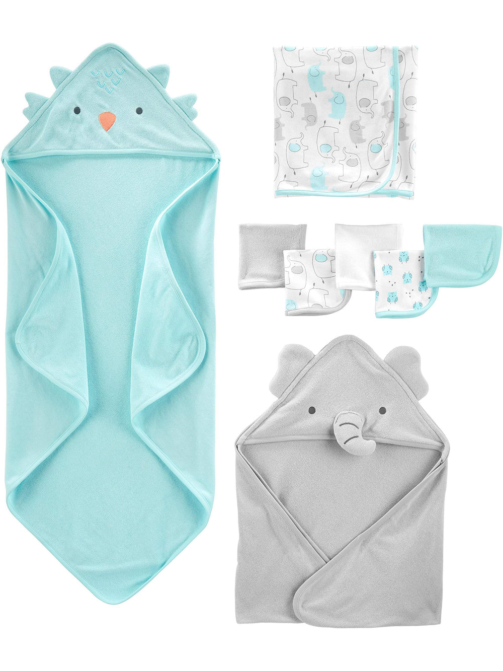 Simple Joys by Carter’s Baby Towel & Washcloth Set, 8-Piece Collection