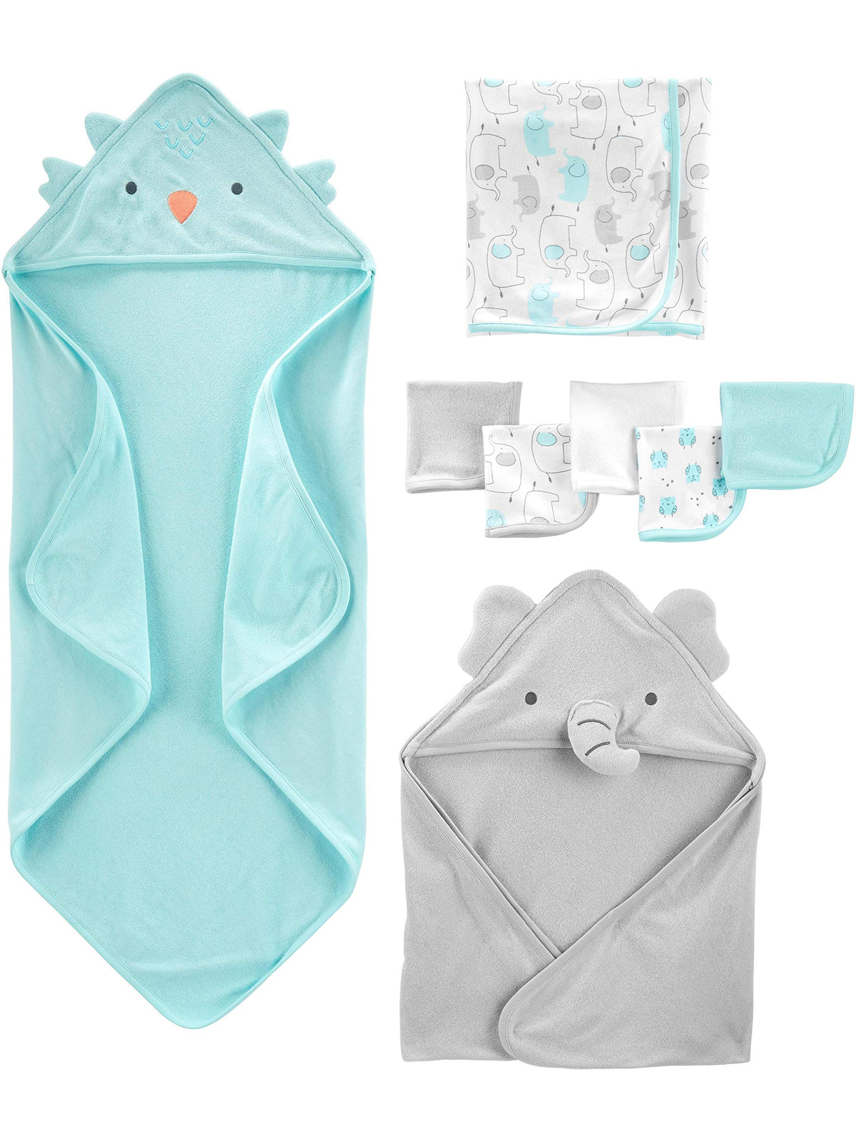 Simple Joys by Carter’s Baby Towel & Washcloth Set, 8-Piece Collection