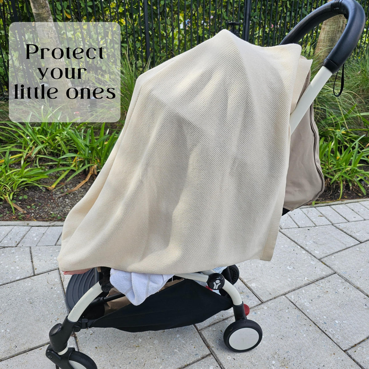Little Rou Organic Cotton & Cashmere Nursing Cover Poncho